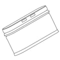 KOHLER Aerator, Rectangular 28 X 7, K-1112469