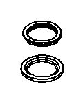KOHLER Locknut & Gasket Kit, K-1113583