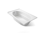 KOHLER K-1115-L-0 Windward 72" X 42" Alcove Bath, Left Drain - White