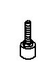 KOHLER Bumper, 1.25 Thread, K-1115282