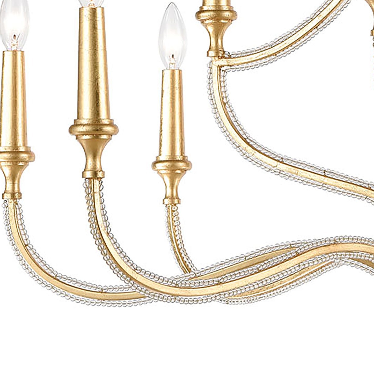 ELK SHOWROOM 11178/12 La Rochelle 38'' Wide 12-Light Chandelier - Parisian Gold Leaf