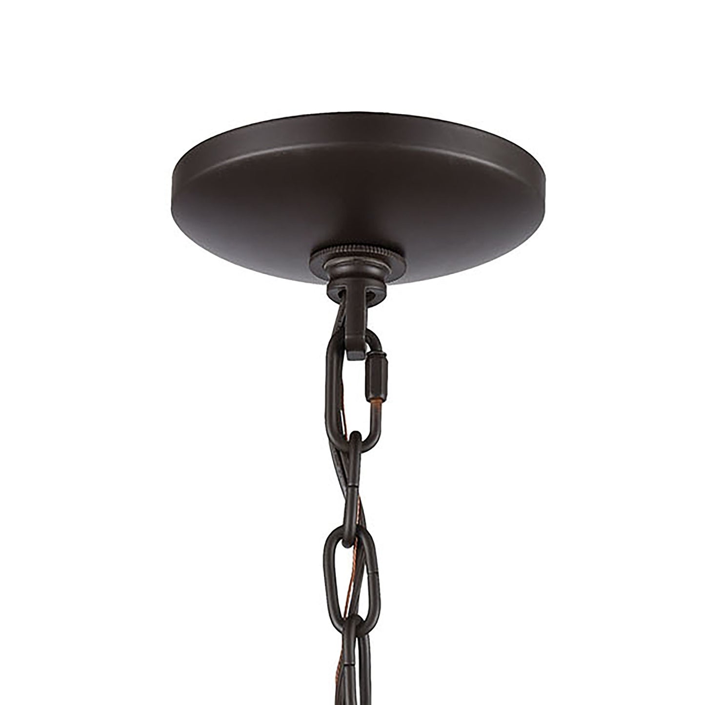 ELK SHOWROOM 11192/1 Concentric 9'' Wide 1-Light Mini Pendant - Oil Rubbed Bronze