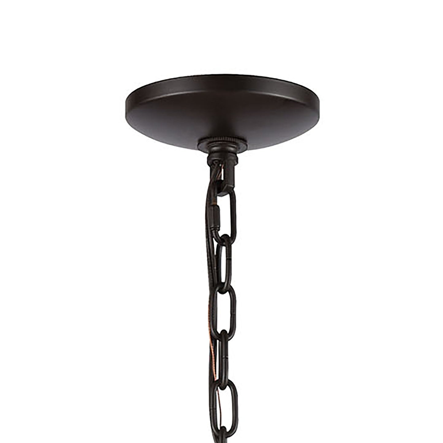 ELK SHOWROOM 11193/5 Concentric 19'' Wide 5-Light Chandelier - Oil Rubbed Bronze