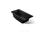 KOHLER K-1121-L-7 Underscore 60" X 30" Alcove Bath, Left Drain - Black Black