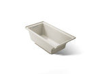 KOHLER K-1121-L-96 Underscore 60" X 30" Alcove Bath, Left Drain - Biscuit
