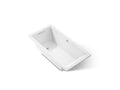 KOHLER K-1121-W1-0 Underscore 60" X 30" Drop-In Bath With Bask Heated Surface - White