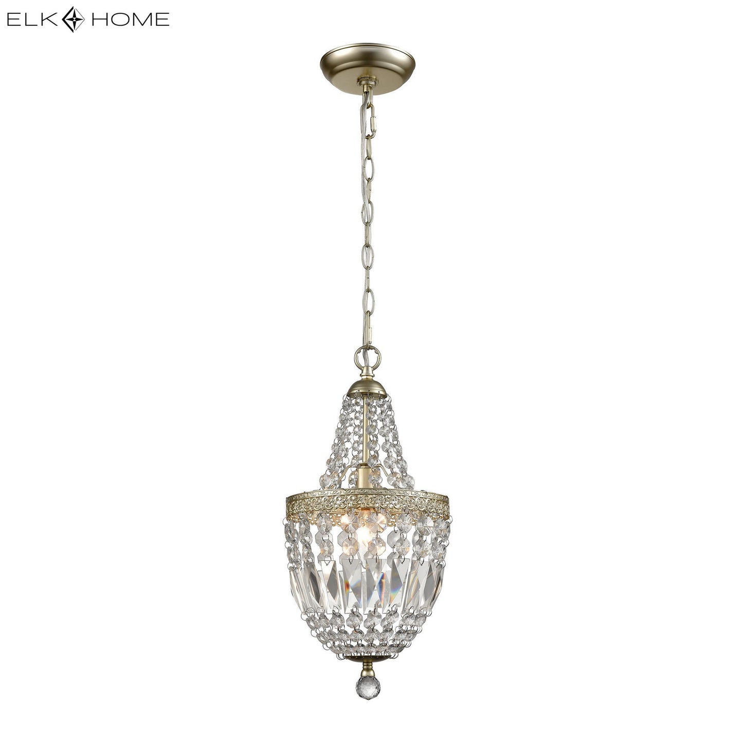 MARKETPLACE 1122-050 Morley 8'' Wide 1-Light Mini Pendant - Clear