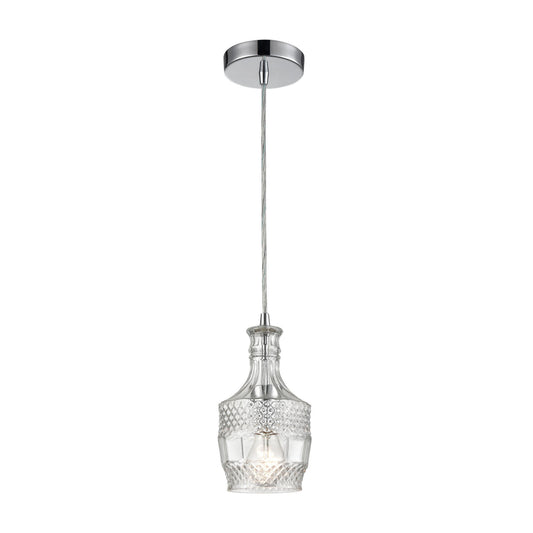 ELK SIGNATURE 1122-053 Twickenham 5'' Wide 1-Light Mini Pendant - Clear