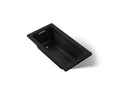 KOHLER K-1122-7 Archer 60" X 32" Drop-In Whirlpool Bath - Black Black