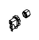 KOHLER Switch And Nut Kit, K-1122879