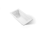 KOHLER K-1123-0 Archer 60" X 32" Drop-In Bath - White