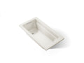 KOHLER K-1123-96 Archer 60" X 32" Drop-In Bath - Biscuit