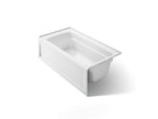 KOHLER K-1123-RA-0 Archer 60" X 32" Alcove Bath, Right Drain - White
