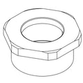 KOHLER Spud Coupling Nut - Polished Chrome, K-1123482-CP