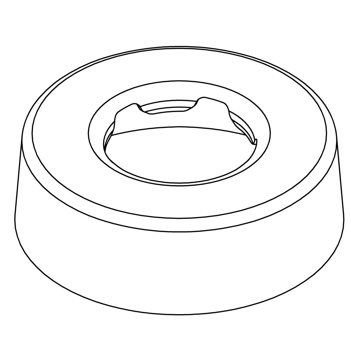 KOHLER Escutcheon - Polished Chrome, K-1123483-CP