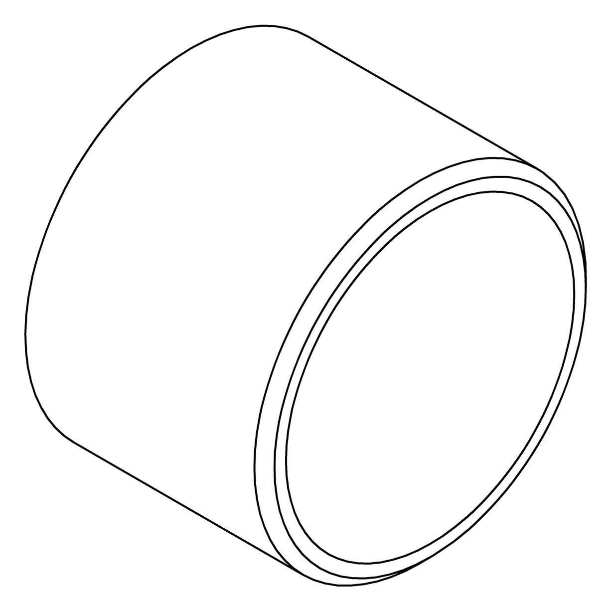 KOHLER Adapter, 3/4" Npt X 1-1/8", K-1123492