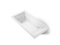 KOHLER K-1124-0 Archer 72" X 36" Drop-In Whirlpool Bath - White