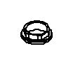 KOHLER VALVE NUT KIT - Rough Plate, K-1124741-RP