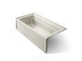KOHLER K-1125-LA-96 Archer 72" X 36" Alcove Bath, Left Drain - Biscuit