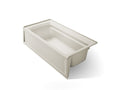 KOHLER K-1125-RA-96 Archer 72" X 36" Alcove Bath, Right Drain - Biscuit