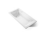 KOHLER K-1125-W1-0 Archer 72" X 36" Drop-In Bath With Bask Heated Surface - White