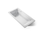 KOHLER K-1125-W1-95 Archer 72" X 36" Drop-In Bath With Bask Heated Surface - Ice Grey