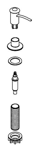 KOHLER Body And Escutcheon Assembly - Vibrant Brushed Nickel, K-1128148-BN
