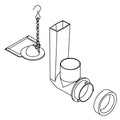 KOHLER Flush Valve Assembly, K-1128500