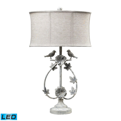 MARKETPLACE 113-1134-LED Saint Louis Heights 31'' High 1-Light Table Lamp - Antique White