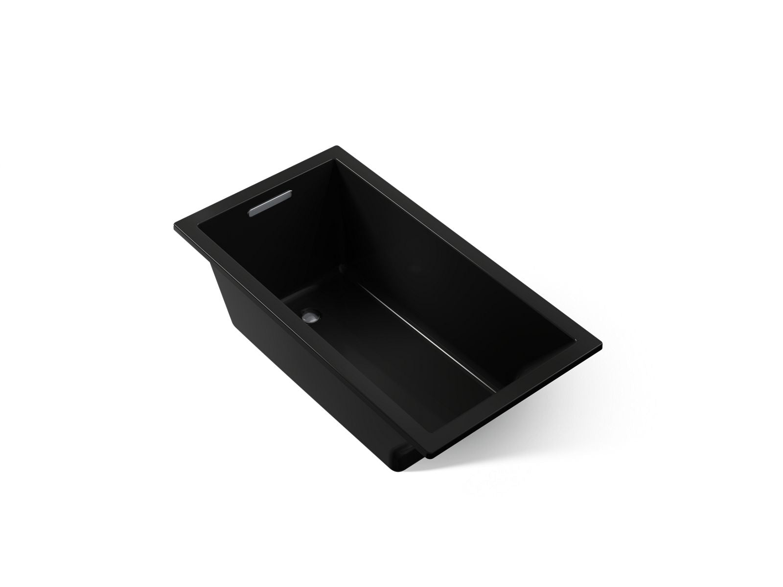 KOHLER K-1130-7 Underscore 60" X 32" Drop-In Bath - Black Black