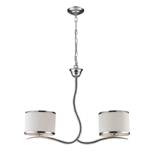 ELK SHOWROOM 11353/2 Annika 2-Light Linear Light in Polished Chrome