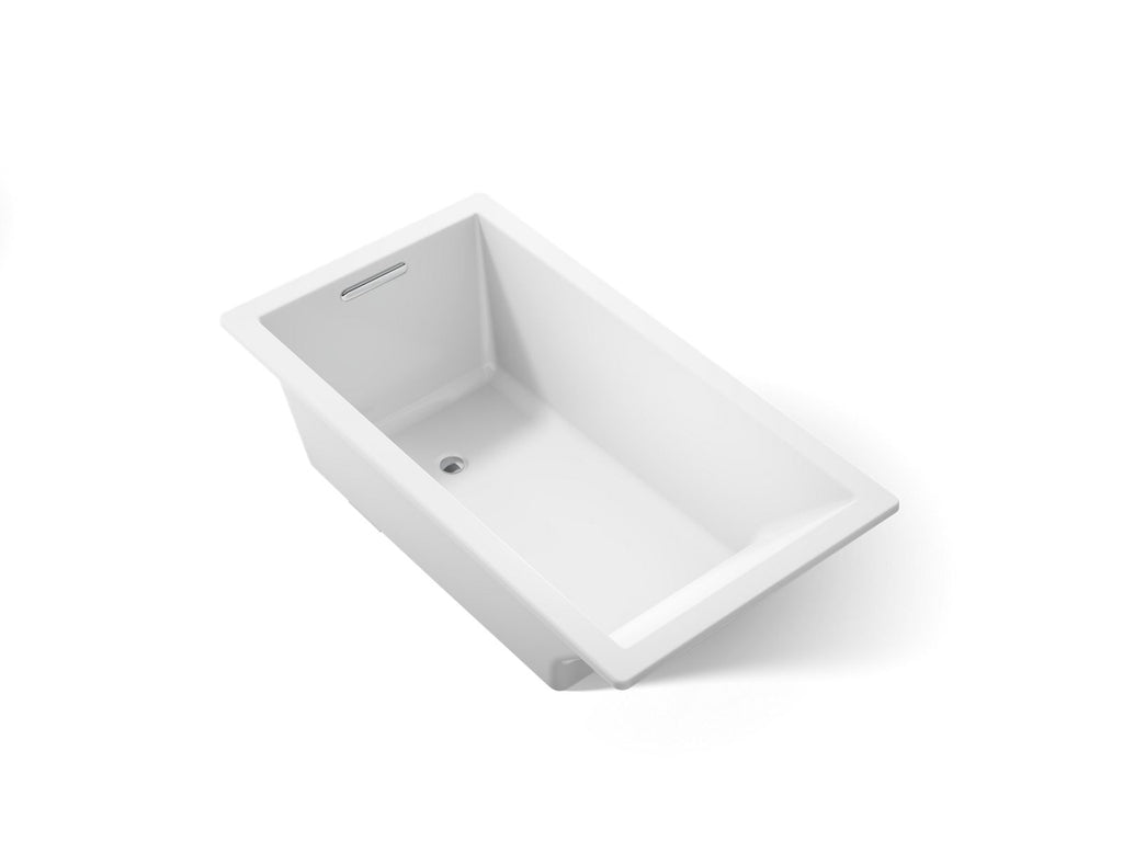 KOHLER K-1136-0 Underscore 66" X 36" Drop-In Bath - White