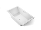 KOHLER K-1137-0 Underscore 72" X 42" Drop-In Bath - White