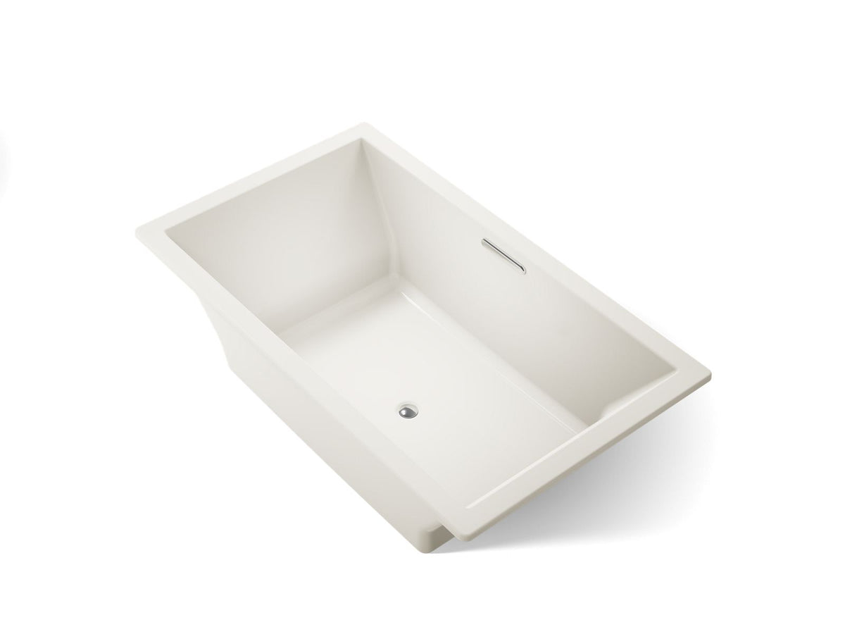 KOHLER K-1137-96 Underscore 72" X 42" Drop-In Bath - Biscuit