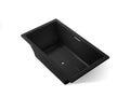 KOHLER K-1137-W1-7 Underscore 72" X 42" Drop-In Bath With Bask Heated Surface - Black Black