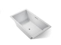KOHLER K-1137-W1-95 Underscore 72" X 42" Drop-In Bath With Bask Heated Surface - Ice Grey