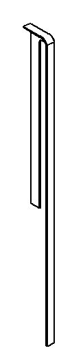 KOHLER Assembly, Guide Track Trim, Removeable-Lh - Biscuit, K-1138985-A-96