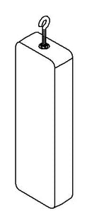 KOHLER Assembly, Counterweight - Amber, K-1138989-A