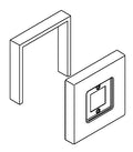KOHLER Escutcheon Assembly (Non-Diverter) - Vibrant Polished Nickel, K-1139054-SN