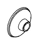 KOHLER Flange - Vibrant Brushed Nickel, K-1140164-BN