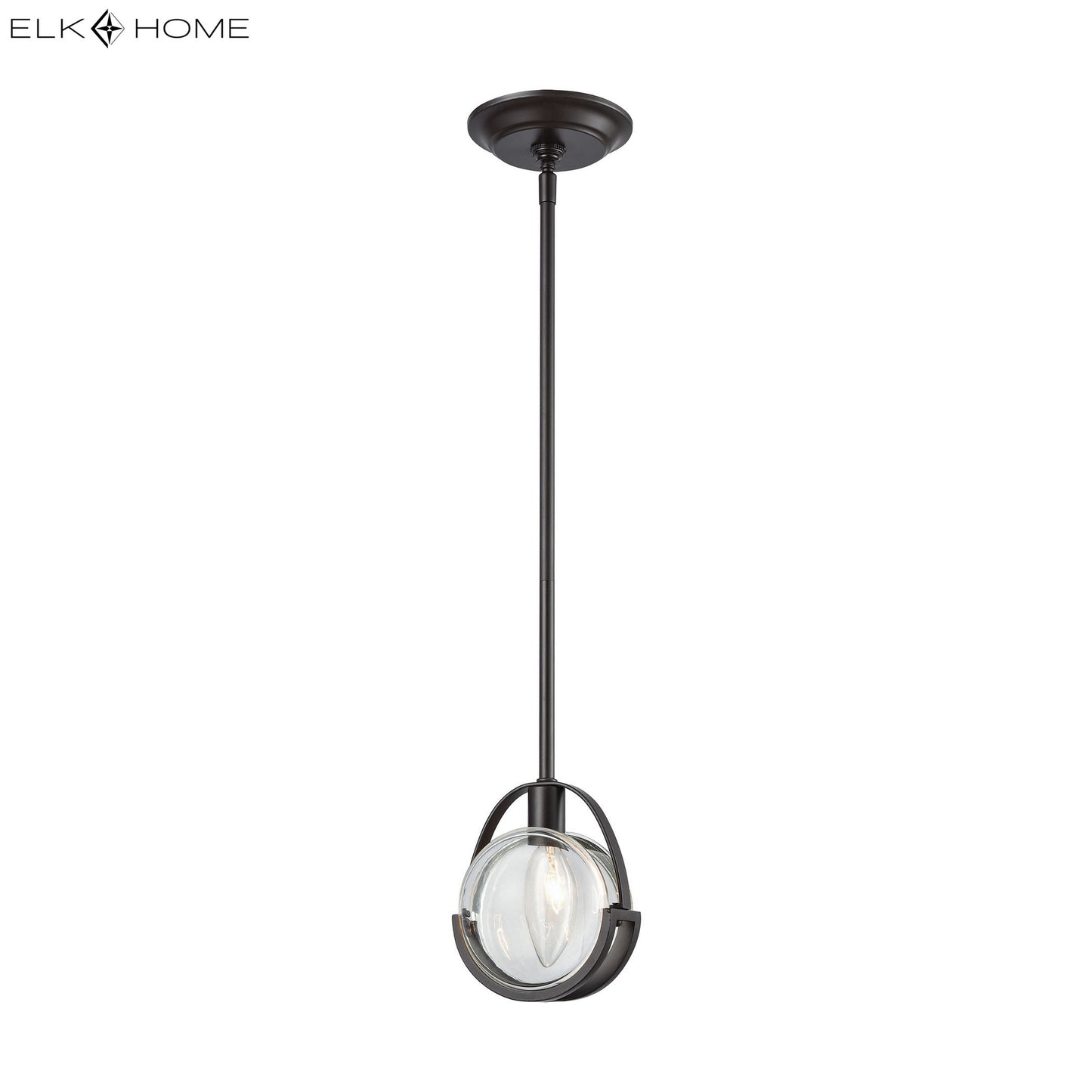 ELK SIGNATURE 1141-063 Focal Point 5'' Wide 1-Light Mini Pendant - Oil Rubbed Bronze