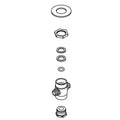 KOHLER Tee Hardware Kit, K-1141827