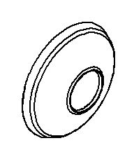 KOHLER Escutcheon - Oil-Rubbed Bronze, K-1141906-2BZ