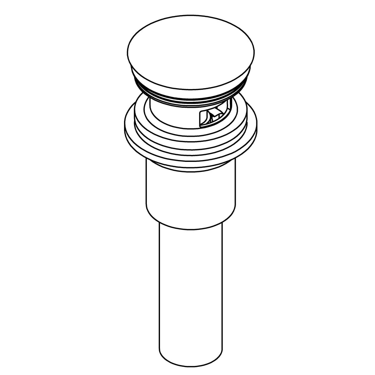 KOHLER Click Drain - Matte Black, K-1142103-BL
