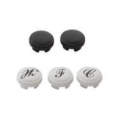 MOEN 114324WR Handle Cap Kit In Wrought Iron