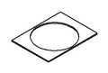 KOHLER Gasket, Drain Flange Insert, K-1143287