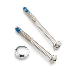 MOEN 114343 Polished Brass Handle Cap and Screw