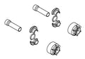 KOHLER SPR ADAPTERS KIT, K-1145552