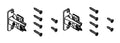 KOHLER Hinge Kit, K-1146251