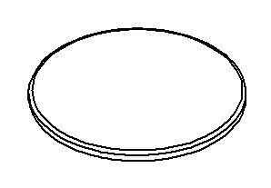 KOHLER Assembly, Drain Cover - Honed White, K-1148632-HW1